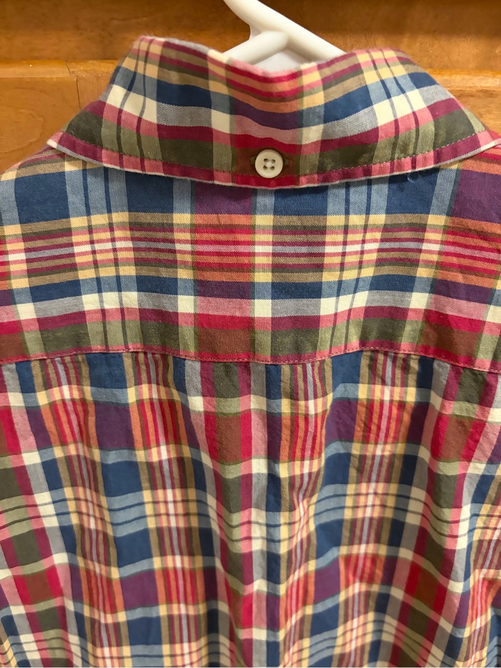 Taylor Stitch Multicolor Plaid Short-Sleeve Button-Down Shirt - Picture 4 of 5